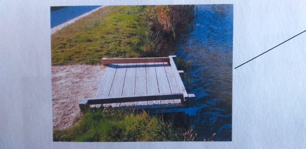 Ponton de pêche