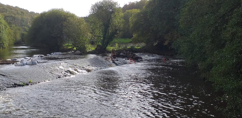 moulin de kerhé 23 10 25 le gros coup de pluie a mis à mal les travaux