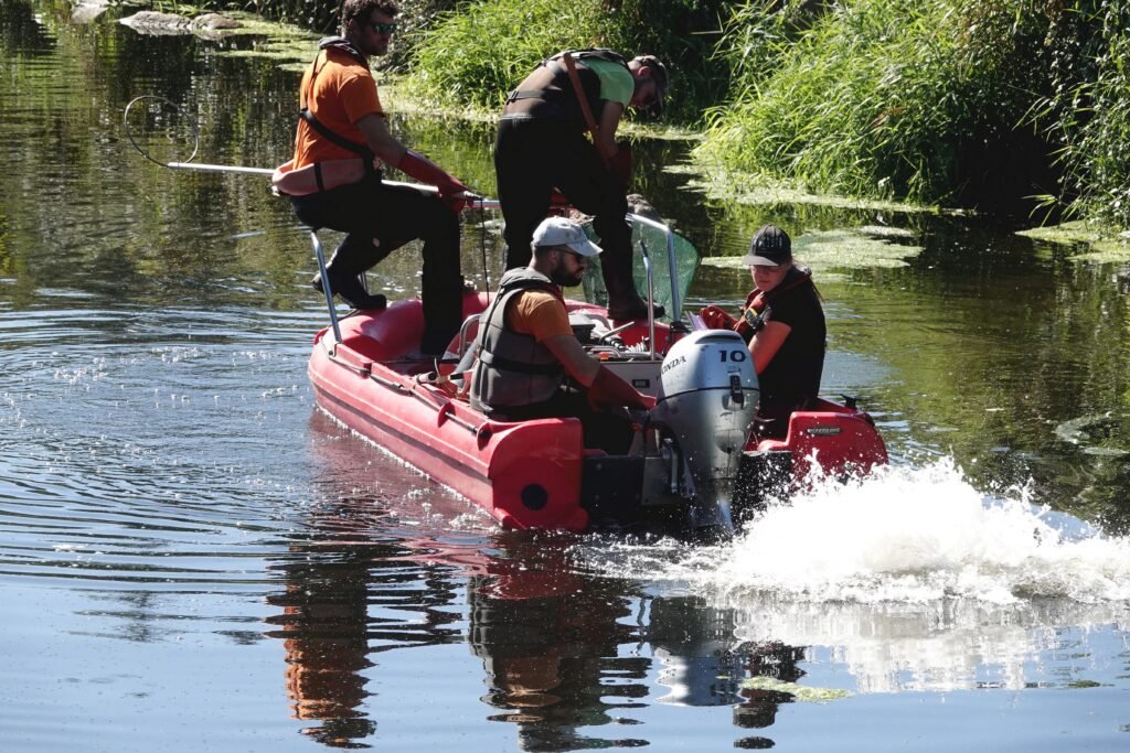 le Trieux pont de Trégonneau, 22 09 2026 la pêche d'inventaire commence.
